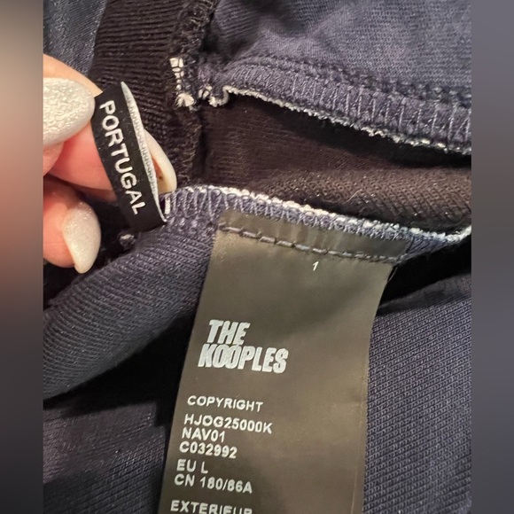 THE KOOPLES Navy blue joggers Large soldout
Technical material Elastic waist NWT - Picture 13 of 15